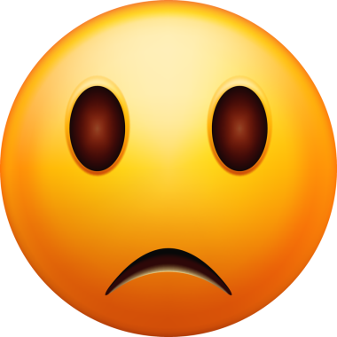 3 Boyutlu Üzgün Yüz Emoji İfade Edici Özellikleri ile