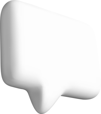 Minimalist Tasarımda 3B Konuşma Baloncuğu