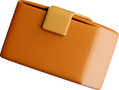 3B Stil Turuncu El Çantası Tasarımı