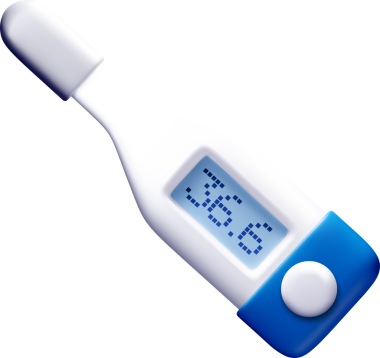 Ekran Ekranlı 3B Dijital Termometre