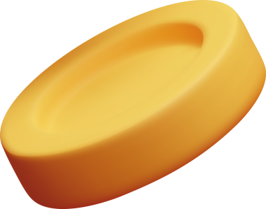 Düz Yüzeyli 3B Sarı Oval Sabun Çubuğu