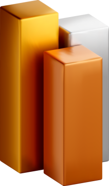 Değişen Yüksekliklerdeki Renkli 3B Bloklar