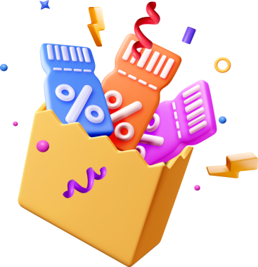 İndirimli 3 Boyutlu Renkli Nesneler