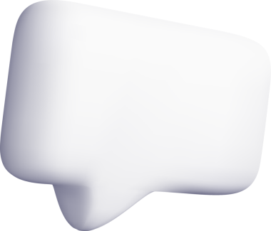 İletişim Tasarımı İçin Boş 3B Konuşma Baloncuğu