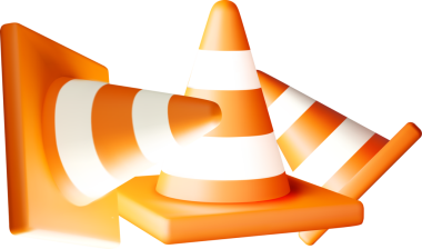 Yol Güvenliği Görselleştirmesi için 3B Trafik Konileri