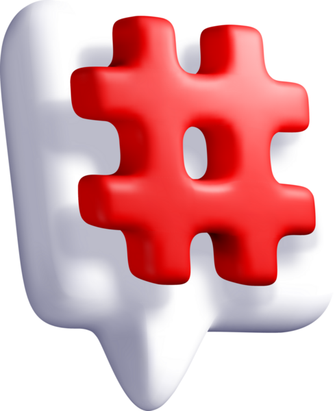 Kırmızı Etiket Sembollü 3B Konuşma Baloncuğu