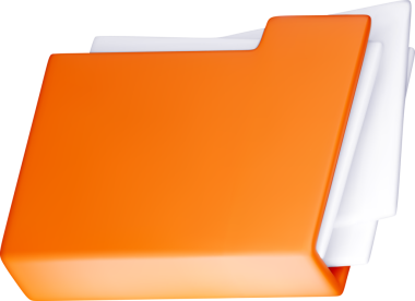 Turuncu Aksanlı Modern 3D Dizin Tasarımı