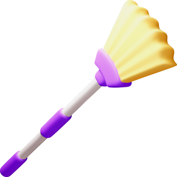 Eşsiz Tasarımlı Renkli 3B Temizlik Aracı