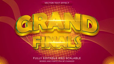 büyük son metin efekti düzenlenebilir eps dosyası