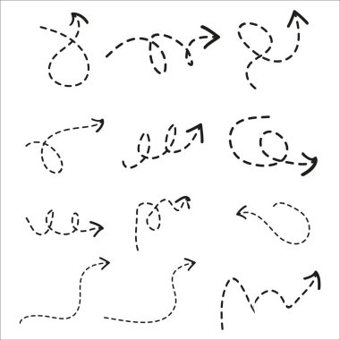 Noktalı çizgili yön işareti