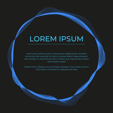 renk dalgalı çerçeve