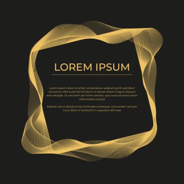 renk dalgalı çerçeve