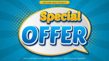 düzenlenebilir metin efektleri satış teması