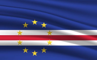 Dünya ülkelerinin bayrakları dalgalı kumaş dokusu