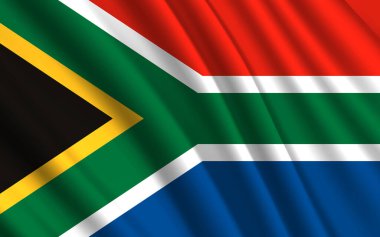 Dünya ülkelerinin bayrakları dalgalı kumaş dokusu