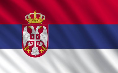 Dünya ülkelerinin bayrakları dalgalı kumaş dokusu