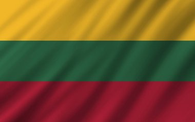 Dünya ülkelerinin bayrakları dalgalı kumaş dokusu