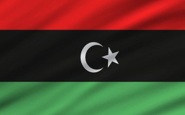 Dünya ülkelerinin bayrakları dalgalı kumaş dokusu