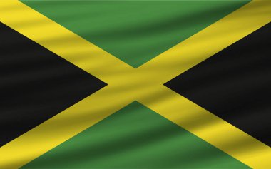 Dünya ülkelerinin bayrakları dalgalı kumaş dokusu