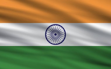 Dünya ülkelerinin bayrakları dalgalı kumaş dokusu