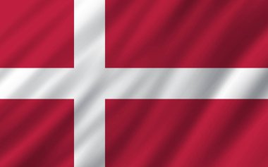 Dünya ülkelerinin bayrakları dalgalı kumaş dokusu