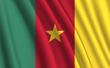 Dünya ülkelerinin bayrakları dalgalı kumaş dokusu