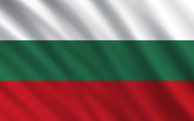 Dünya ülkelerinin bayrakları dalgalı kumaş dokusu