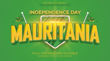 Düzenlenebilir metin etkileri dünya ülkelerinin bağımsızlık günü temasıyla