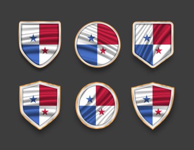 Çeşitli çerçeve şekilli bayraklar