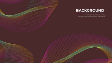 Basit modern arkaplan sunum ekranları, videolar, afişler, afişler ve benzeri şeyler için uygundur