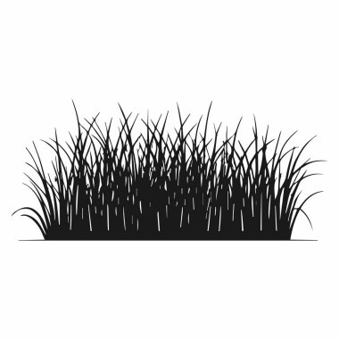 Vektör Vuruşlarında Siyah ve Beyaz Çimen