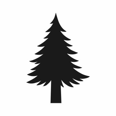 Minimalist Tasarımda Çam Ağacı Silüeti