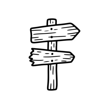 Tahta Yön Ok İmza Çizimi