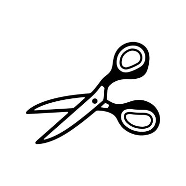 Keskin Makas Kesme Aracı İllüstrasyonu