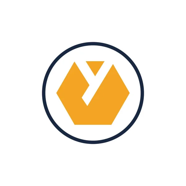 Carta Logo Plantilla Vector Icono Diseño — Vector de stock