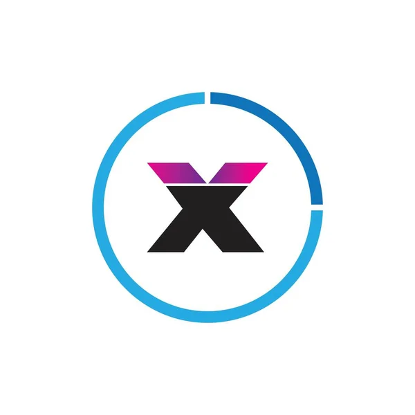Entreprise Lettre Logo Illustration Modèle Conception — Image vectorielle