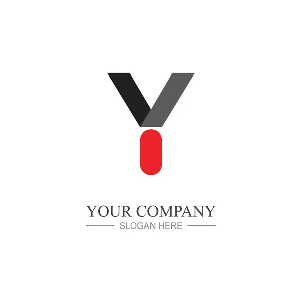 Lettre Modèle Logo Conception Icône Vectorielle — Image vectorielle