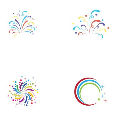 ateş çalışması logosu Vektör İllüstrasyon Tasarım Logosu şablonu