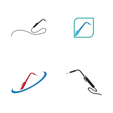 Welding logo and symbolset  illustration vector template