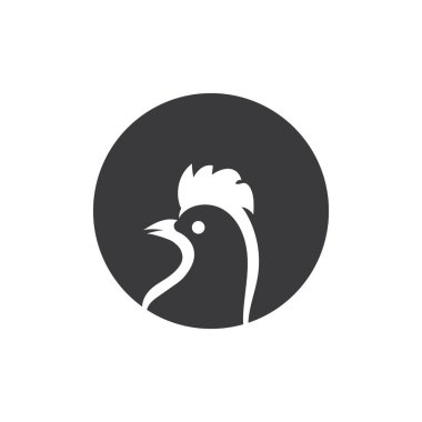 Rooster logo resimleri çizimi tasarımı