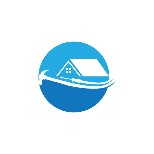 House Repair Logo Images Illustration Design — Vetor de Stock
