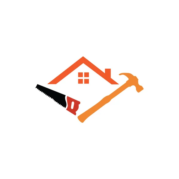 House Repair Logo Images Illustration Design — Vector de stock