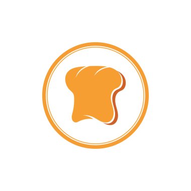 Klasik ekmek logosu ve sembolik resim çizimi tasarımı
