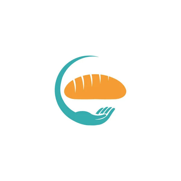 Хлеб Логотип Изображения Иллюстрации Дизайн — стоковый вектор
