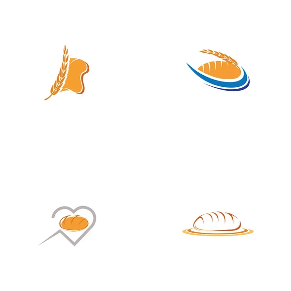 Bread Logo Images Illustration Design — Stock Vector