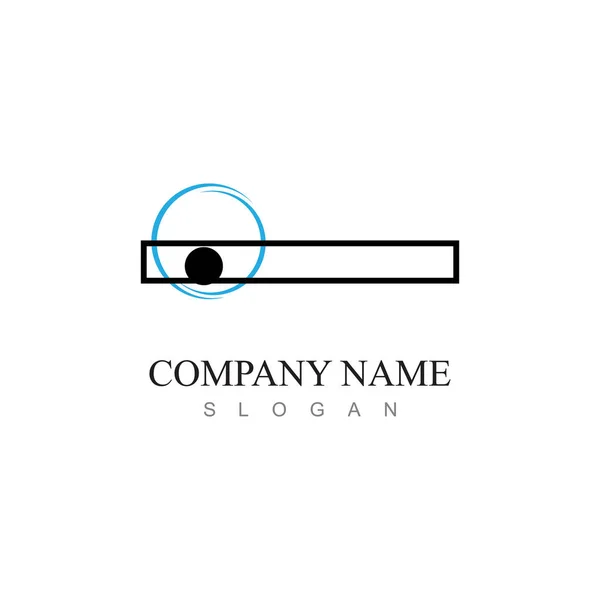 Porta Lidar Com Logotipo Vetor Símbolo Design —  Vetores de Stock