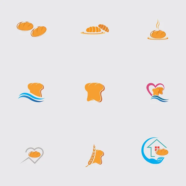 Logo Boulangerie Avec Enveloppement Classique Sentent Bien Pour Marque Entreprise — Image vectorielle