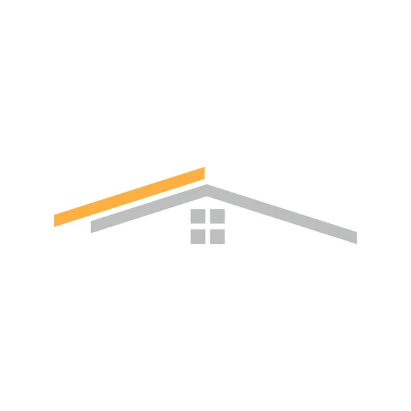 Kreative Moderne Abstrakte Immobilien Logo Design Bunte Steigung Gebäude Immobilien — Stockvektor