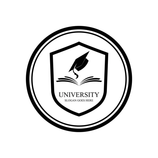 Emblemas Escudos Para Diseño Logotipos Vectoriales Universitarios Académicos — Archivo Imágenes Vectoriales