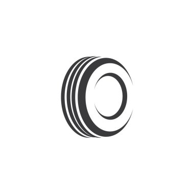 Lastik Logosu ve sembol Şablonu Vektör ResmiName